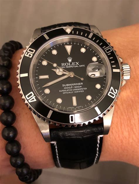 leather maker store rolex|leather rolex watches for men.